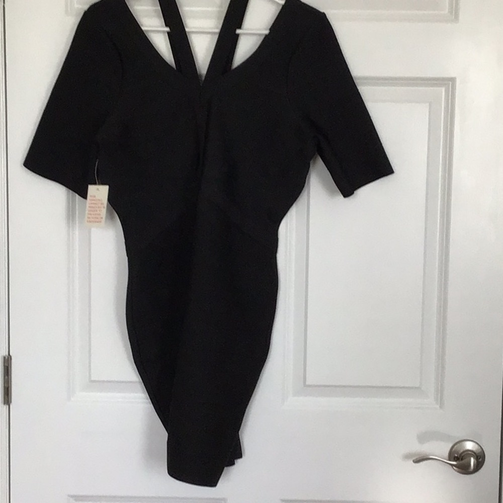 Bandage Black Dress